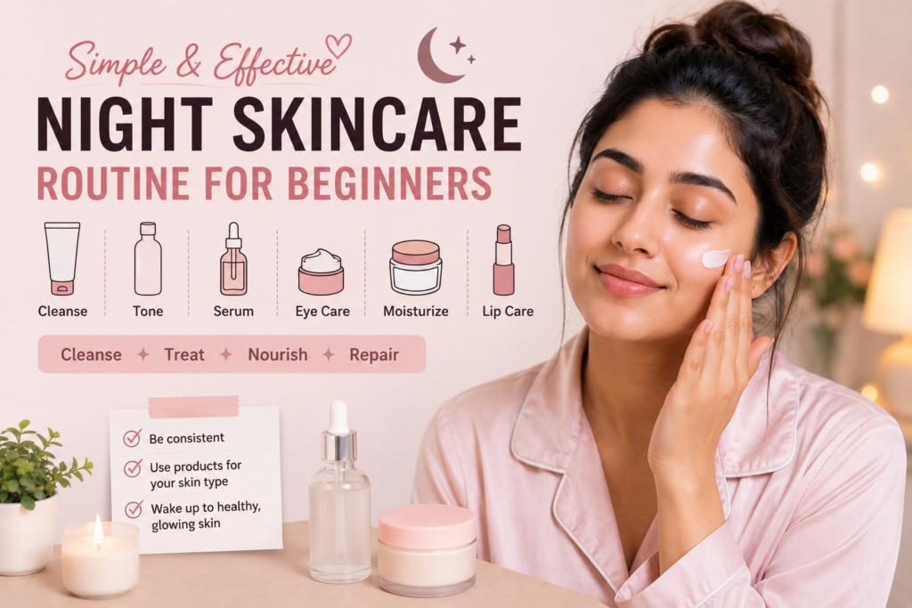 Night Skincare Routine for Beginners