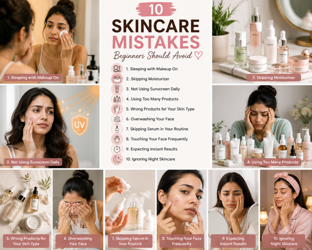 Skincare Mistakes
